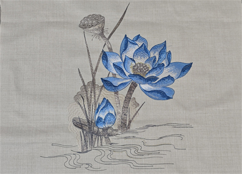 面料号：刺绣 04-23