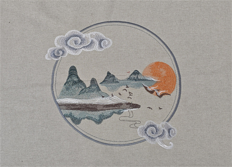 面料号：刺绣 04-26