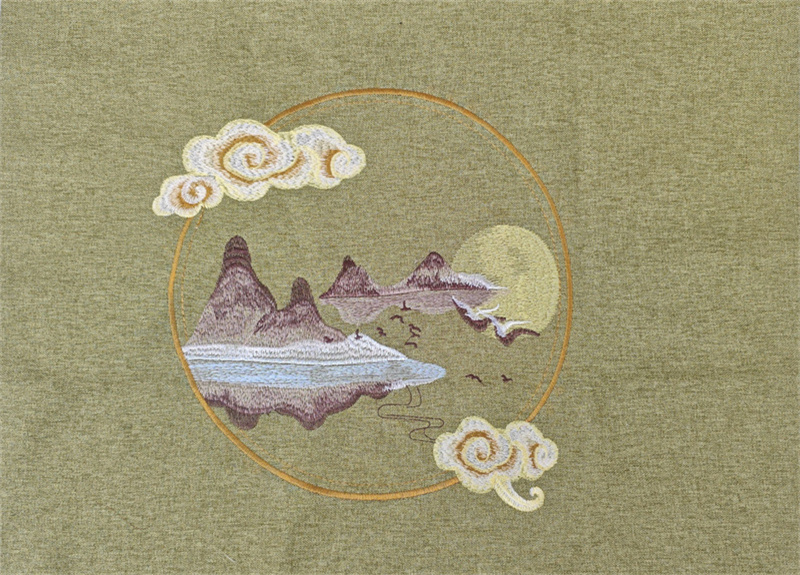 面料号：刺绣 04-27