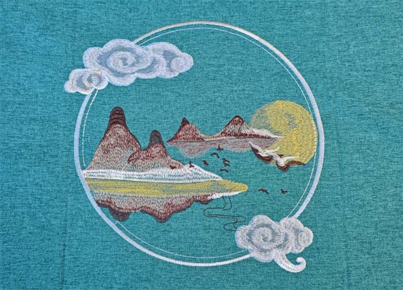 面料号：刺绣 04-28