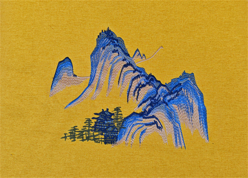 面料号：刺绣 04-33