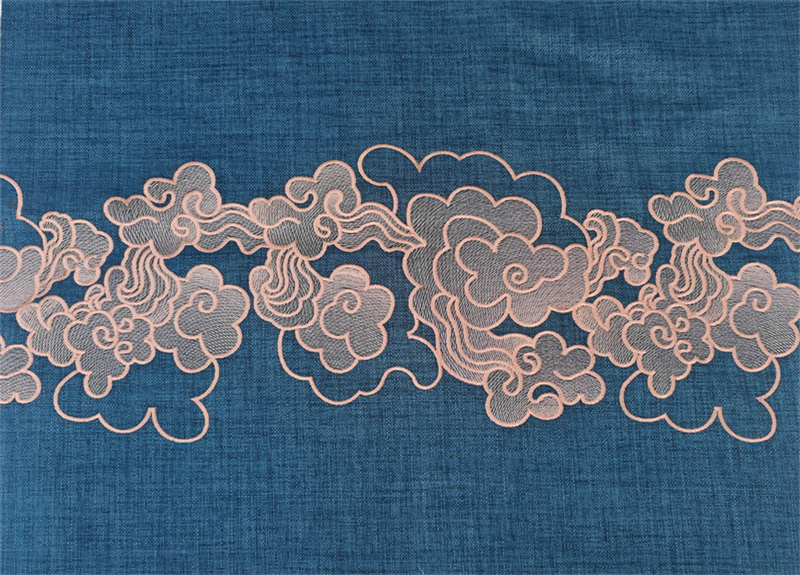 面料号：刺绣 04-51