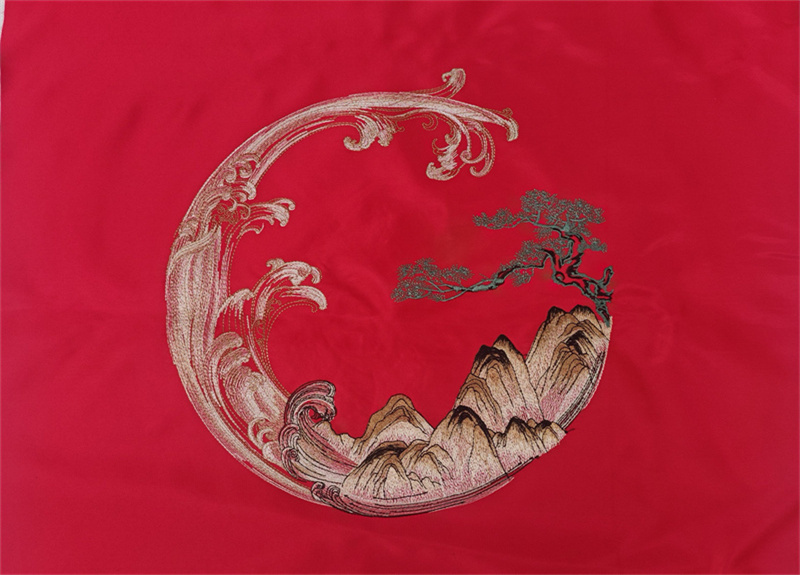 面料号：刺绣 24-18