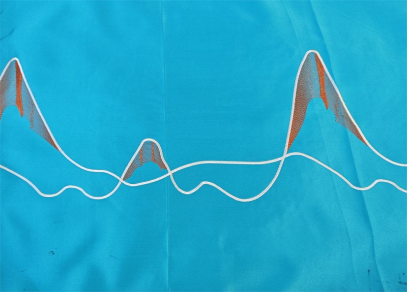 面料号：刺绣 24-1