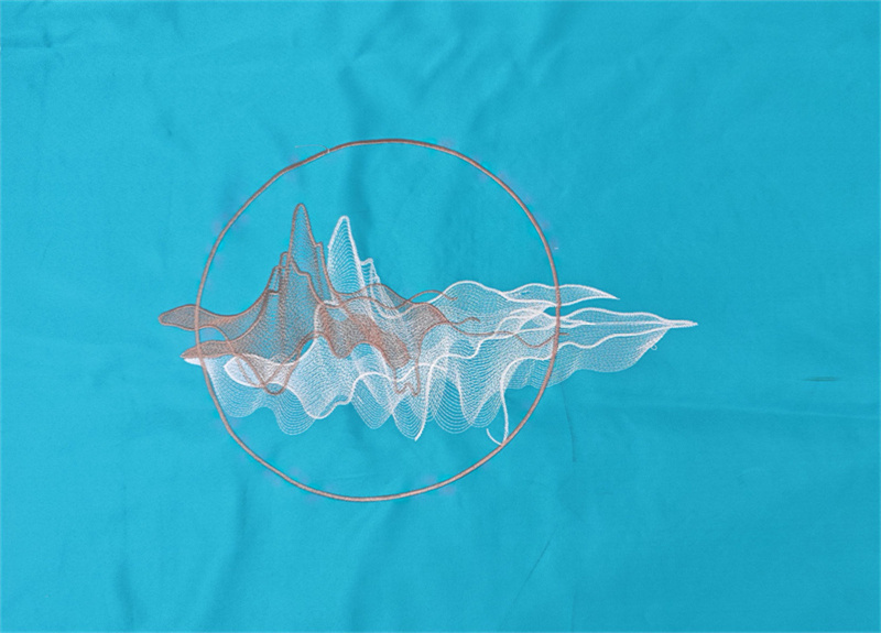 面料号：刺绣 24-9