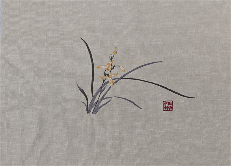 面料号：刺绣 A-26