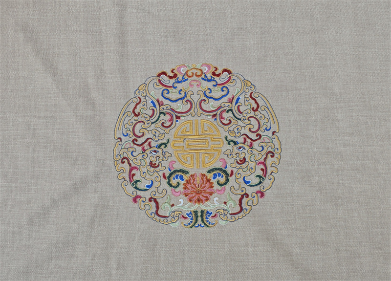 面料号：刺绣 A-2