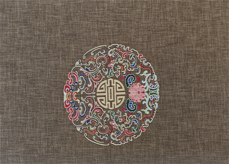 面料号：刺绣 A-4