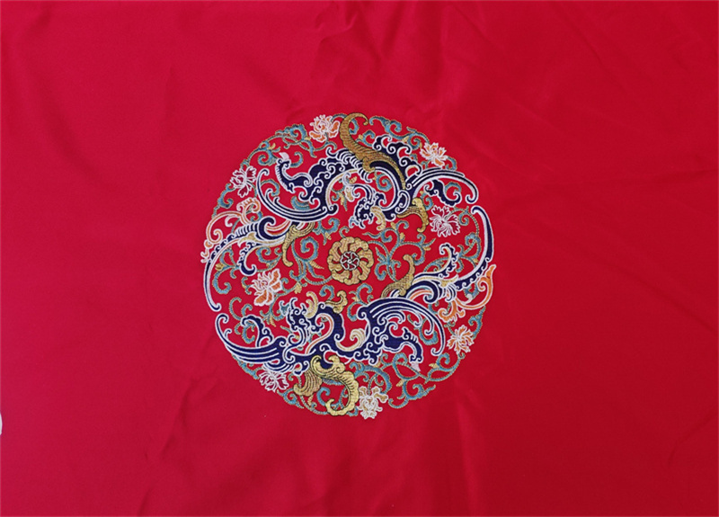 面料号：刺绣 B-18