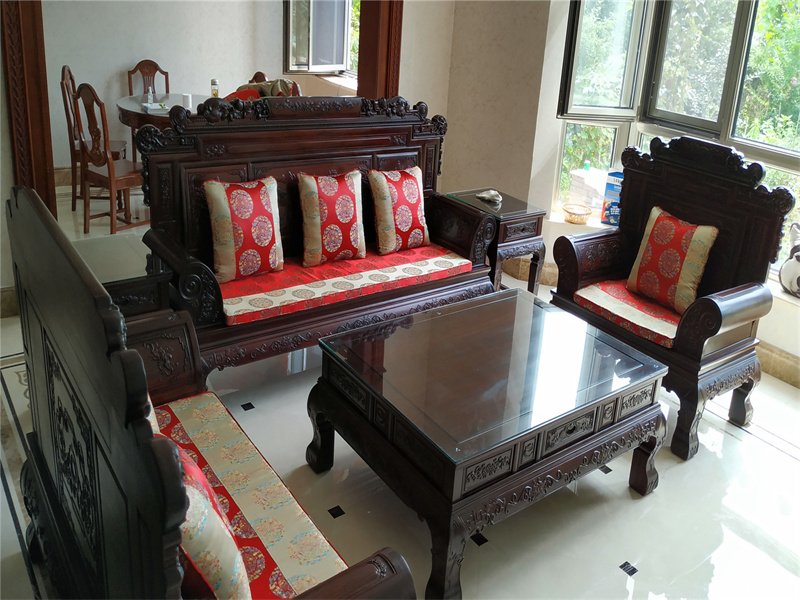 红木沙发坐垫