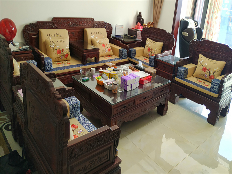 红木沙发坐垫