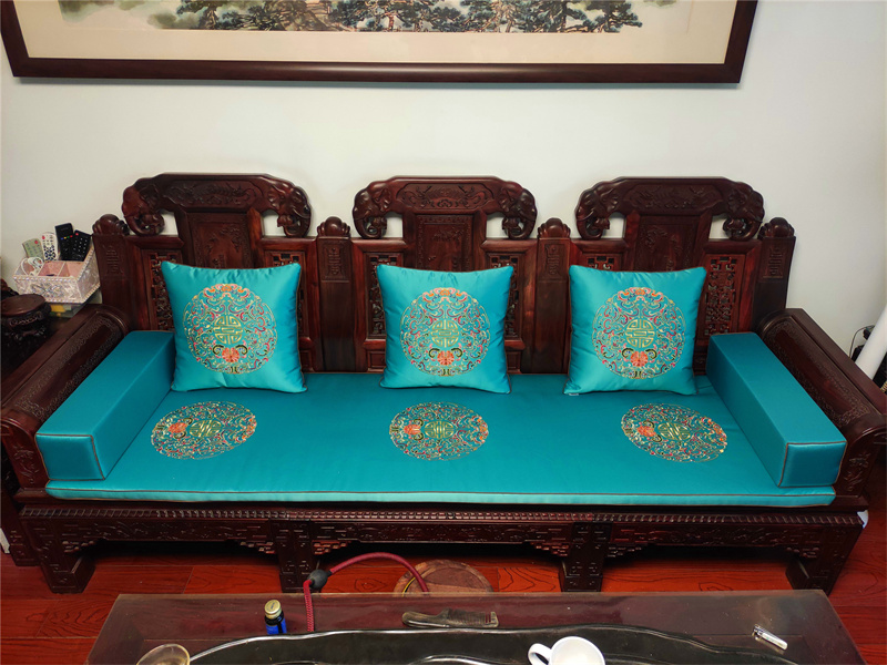 红木沙发坐垫