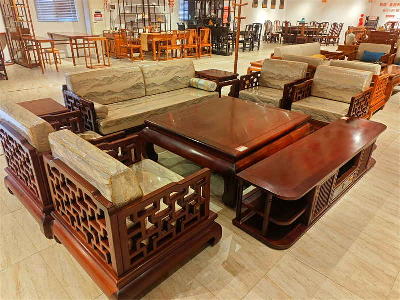 新中式沙发坐垫