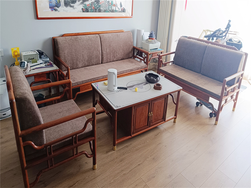 新中式沙发坐垫